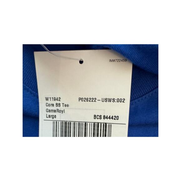 New ~ NIKE ~  USWNT 2023 Script Blue Soccer T-Shirt Size L 100% COTTON - Picture 5 of 7